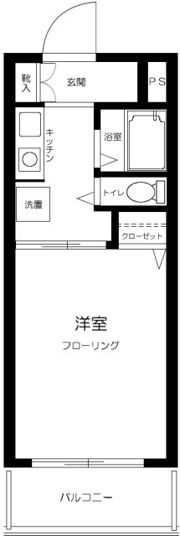 ハイツベルグ上池台の間取り画像
