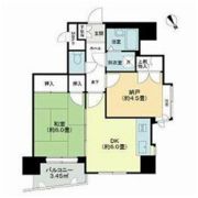 ライオンズマンション北目町第2の間取り画像