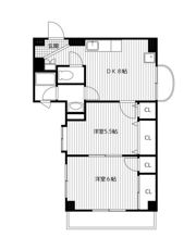 グランディシンヤの間取り画像