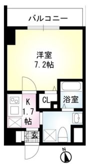 ル・リオンFreyer南砂westの間取り画像