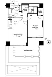 アクロス目黒タワーの間取り画像