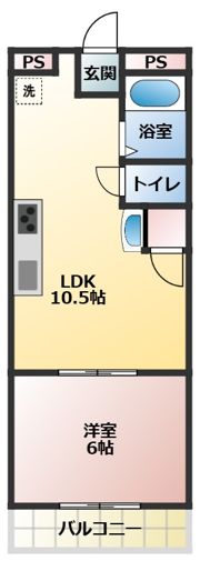 ビューテラスの間取り画像