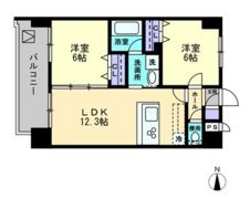 Arc Stage柳町の間取り画像