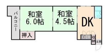 サンロイヤル王子の間取り画像