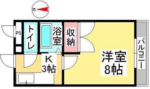 ベルシオンSHIMADAの間取り画像
