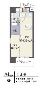 LE CEDRE 天神橋の間取り画像