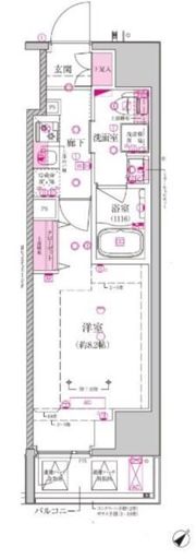 ベルシード西巣鴨の間取り画像