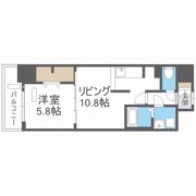 フォーリアライズ本町レクスの間取り画像