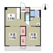 吉岡コーポの間取り画像