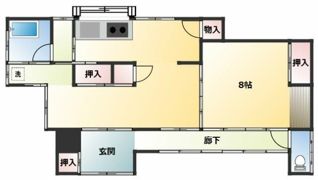富士見町2丁目戸建の間取り画像