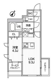 コンポジット渋谷初台の間取り画像