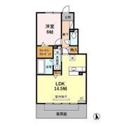 セジュール薫風 Bの間取り画像