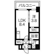 エスリードレジデンス梅田マークスの間取り画像