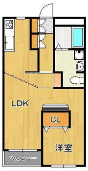 クラッセ感田の間取り画像