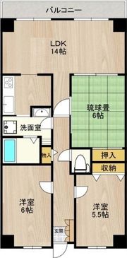 PHOENIX COURT 交野Ⅰの間取り画像