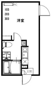 RSC竹ノ塚の間取り画像