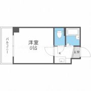 ピュアコート天神橋の間取り画像