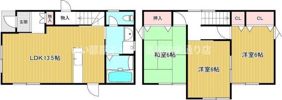 飯野ハイツの間取り画像