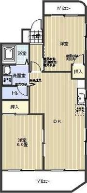 メゾンアイレスの間取り画像