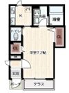 アムールbrillerⅡの間取り画像
