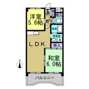 第二新海マンションの間取り画像