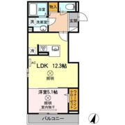 D－roomせのやⅡの間取り画像