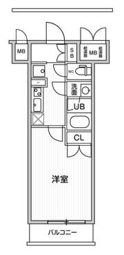 AlphaPrime高島平の間取り画像