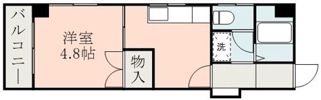 ドムス水前寺の間取り画像