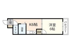 コーポ佐伯の間取り画像