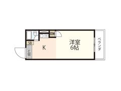 アクアコート庚午の間取り画像