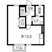 ピアニーフィールドA棟の間取り画像