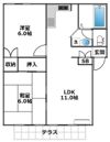 ハイムグリーンアクセスの間取り画像