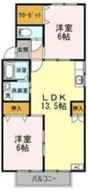 メゾン ノア Bの間取り画像