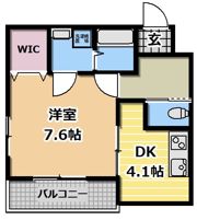 ボヌール菊水の間取り画像