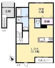 コリド赤塚の間取り画像