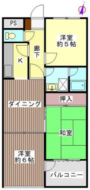 パルパステルの間取り画像