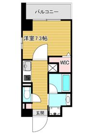 ガーデンクォーツ新梅田の間取り画像