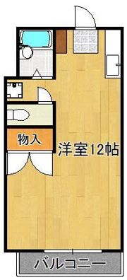 プレジール折尾の間取り画像
