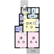 パールハーバーの間取り画像