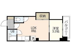 リノリノアパートメントの間取り画像