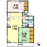 ヒマワリたけの A棟の間取り画像