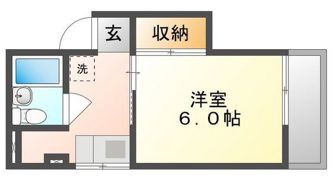 マンションちとせの間取り画像