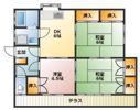 平佐町貸家 3DKの間取り画像
