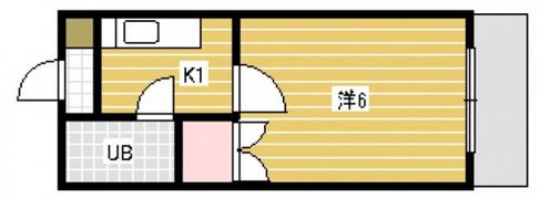 ハイツカペラの間取り画像