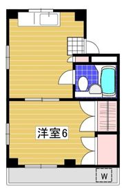 スザキハイツの間取り画像