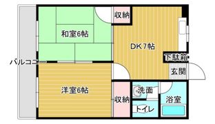 高畑ビルの間取り画像