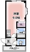 飯島ハイツの間取り画像