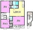 ヴィラ軽井沢Bの間取り画像