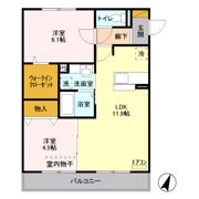 サングリアの間取り画像