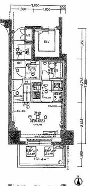 PALACE STUDIO 文京音羽の間取り画像